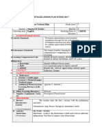 DETAILED LESSON PLAN IN ENGLISH 7-Week 2