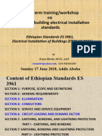 3 The New Building Electrical Installation Standards ES 3961 12 June 2018