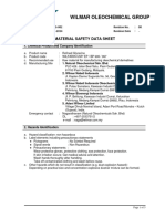 MSDS - GLYCERINE Phi Sat (Wilmar)