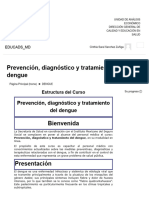 Curso - Prevención, Diagnóstico y Tratamiento Del Dengue