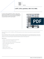 Foam, Alcohol Resistant AFFF, 3 - 3%, Synthetic, IMO 1312 1000L