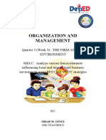 Organization and Management