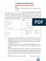 Arm Programming Using Assembly Language: Microcontroller and Embedded Systems