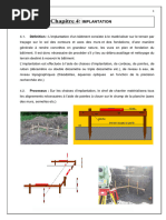 4 - COURS TECHNO. L1&L2 - Chapitre 4. IMPLANTATION - 2022