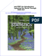 Etextbook PDF For Introductory Statistics Exploring The World Through Data 2Nd All Chapter Scribd Ebook PDF