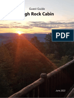 Guest Guide - High Rock Cabin (UPDATED)