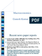 Macroeconomics Ganesh Kumar N