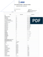 Centro de Especialidades - Comite Del Pueblo: Laboratorio Clínico - Resultados