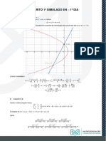 GABARITO 1o SIMULADO EN 1o DIA