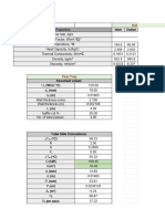 Feedheater Design SpreadSheet Trial