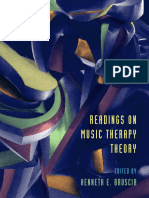 Readings On Music Therapy Theory (Bruscia, Kenneth)