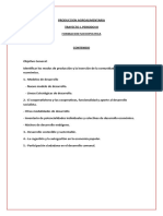 Contenidos. Trayecto I Periodo Iii. Agroalimentaria.