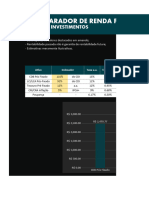 Planilha Comparacao Renda Fixa