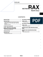 Rear Axle: Section