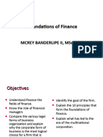 2 - Introduction To Finance