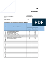 Formatos Cuantitativos SEM 22 - 33 - Primaria