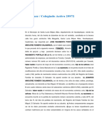 Acta de Matrimonio Ambos Extranjeros