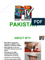 Presentation On MTV PAK