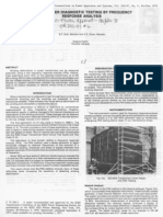 Transformer Diagnostic Testing Response: Frequency