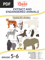 Extinct and Endangered Animals