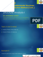 Lecture 13 - Moment Distribution Method Cont..