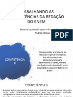 Competencia para Redação Enem 2