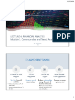 IUBAV - Lecture 4 - Module 1 Common-Size and Trend Analysis (S1 2023 2024)