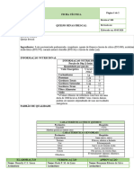 FT - l001 - Ficha Técnica Queijo Minas Frescal