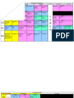 4th - 9th March Academic Schedule