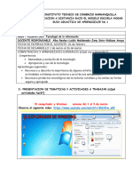 Tecnología de La Información Guia de Aprendizaje # 1. Tercero