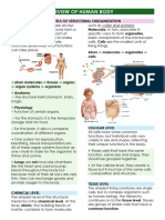 Prelims Topic 1 - Review of Human Body