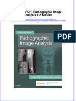 Ebook Ebook PDF Radiographic Image Analysis 5Th Edition All Chapter PDF Docx Kindle