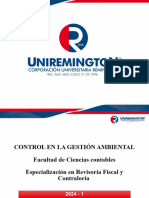 Clase - 1 - Control en La Gestion Ambiental