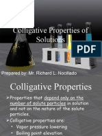 Colligative Properties