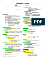 Fundamentals of Nursing 1