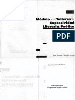 Juan Calzadilla - Modulo para Talleres de Expresividad Literaria y Poetica