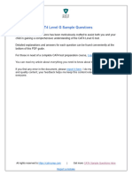 CAT4 - Level - G Sample Questions and Answers