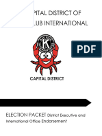 Capital Key Club Executive Election Packet 2024