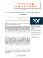 Trial of Decompressive Craniectomy For Traumatic Intracranial Hypertension