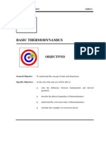 Unit 1: Basic Thermodynamics