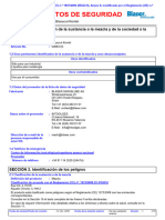 Ficha de Datos de Seguridad: SECCIÓN 1. Identificación de La Sustancia o La Mezcla y de La Sociedad o La Empresa