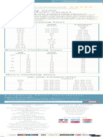 Clothing Size Conversion Chart For UK, USA and Eu