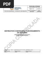 Instructivo Continuidad Funcionamiento Sistemas