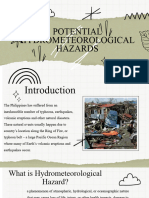 DRRR Group 3 Potential Hydrometeorological Hazards