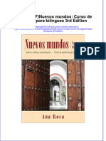 Ebook Ebook Pdfnuevos Mundos Curso de Espanol para Bilingues 3Rd Edition All Chapter PDF Docx Kindle