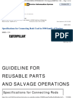 SEBF8149 - Specifications For Connecting Rods Used in 3500 Family of Engines