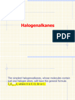 Halogenalkanes