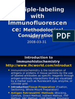 Multiple-Labeling With Immunofluorescence