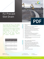 Slot Drain Data Sheet - Comp