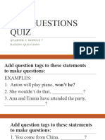 Module7-Tag Questions-Quiz